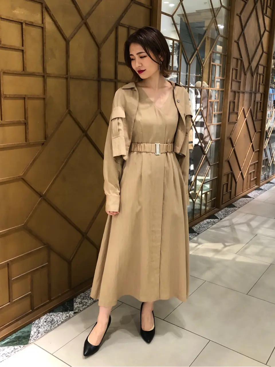 GRACE CONTINENTAL The Banquet HOSHINO コーディネート画像