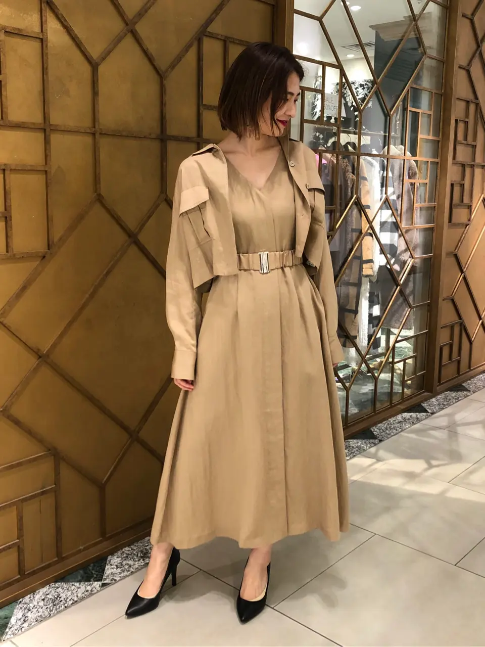 GRACE CONTINENTAL The Banquet HOSHINO コーディネート画像