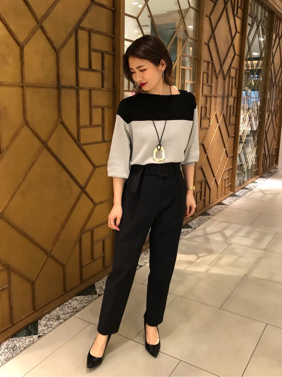 GRACE CONTINENTAL The Banquet HOSHINO コーディネート画像