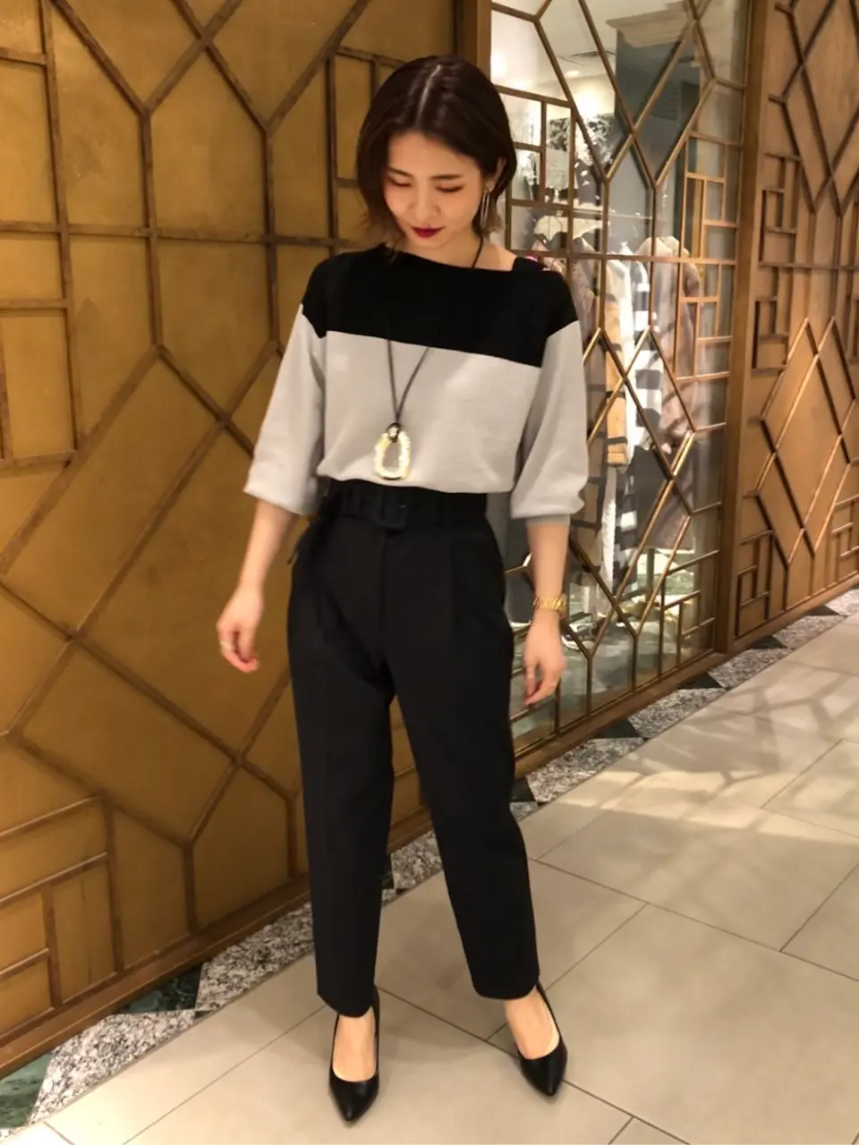 GRACE CONTINENTAL The Banquet HOSHINO コーディネート画像