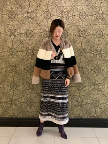 GRACE CONTINENTAL The Banquet Arichi コーディネート画像