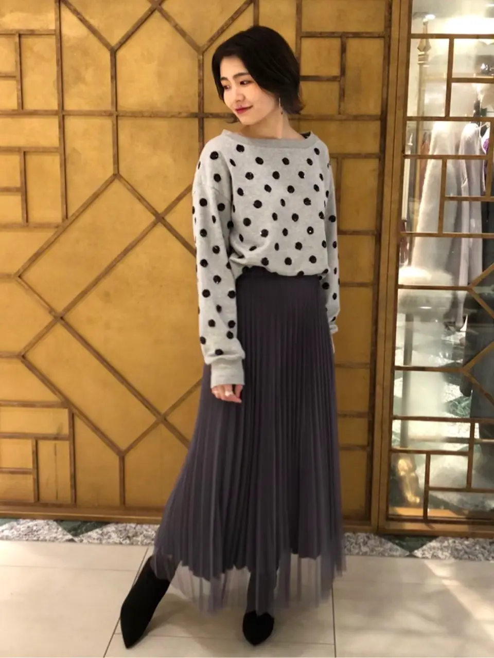 GRACE CONTINENTAL The Banquet HOSHINO コーディネート画像