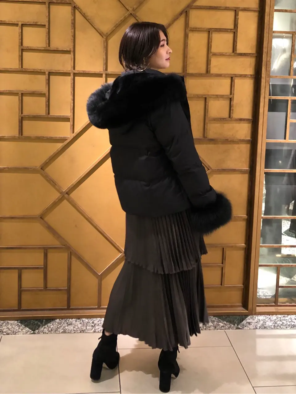 GRACE CONTINENTAL The Banquet HOSHINO コーディネート画像