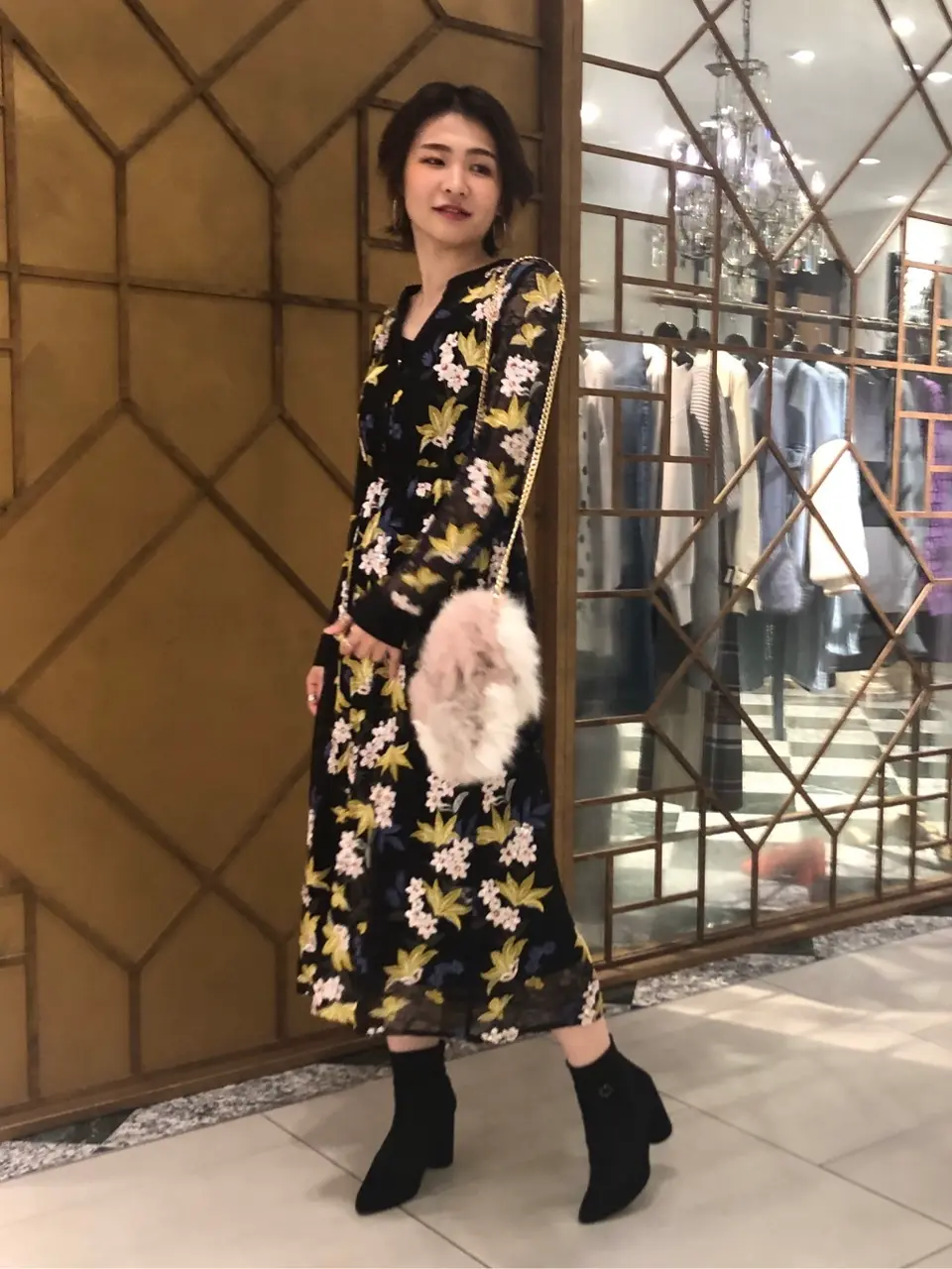 GRACE CONTINENTAL The Banquet HOSHINO コーディネート画像