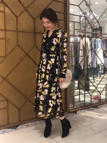 GRACE CONTINENTAL The Banquet HOSHINO コーディネート画像