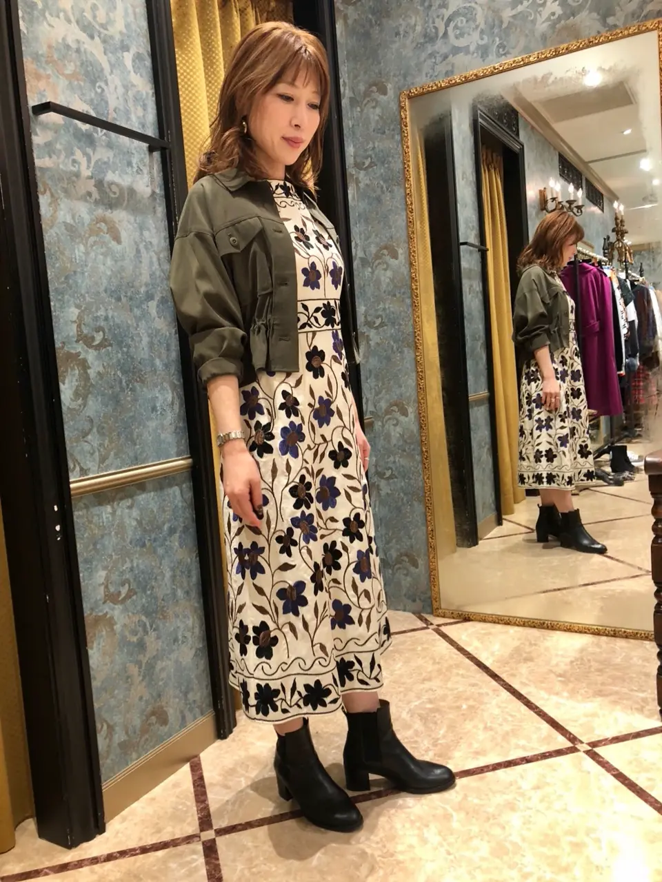 GRACE CONTINENTAL The Banquet 泉　智子 コーディネート画像