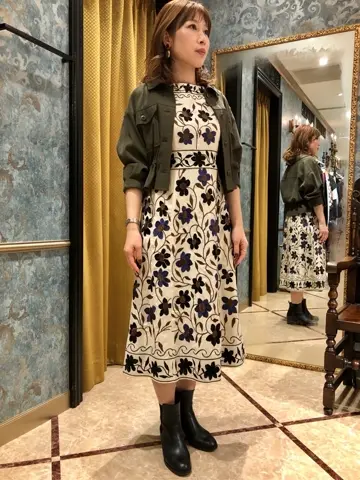 GRACE CONTINENTAL The Banquet 泉　智子 コーディネート画像