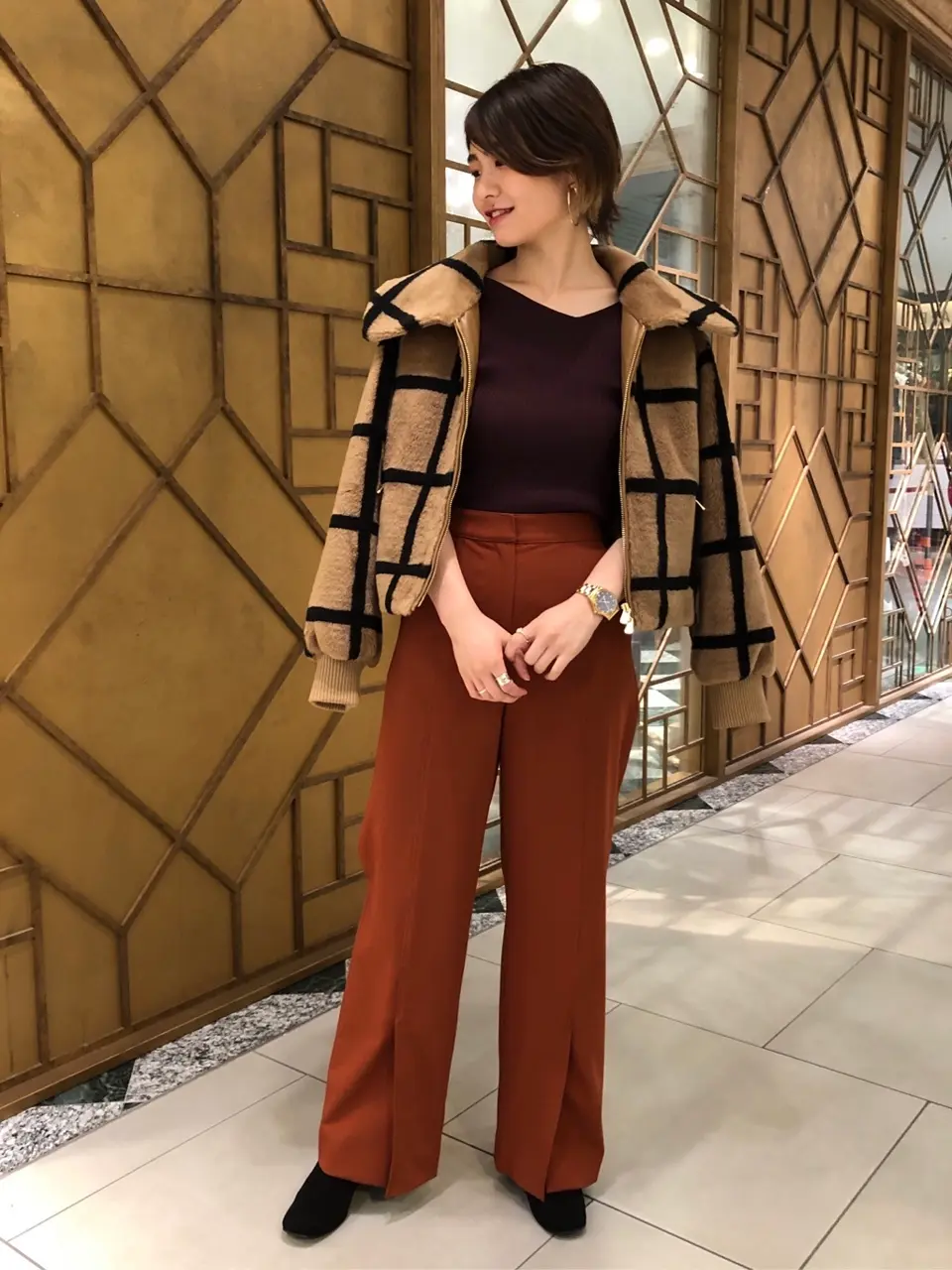 GRACE CONTINENTAL The Banquet HOSHINO コーディネート画像