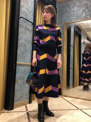 GRACE CONTINENTAL The Banquet 泉　智子 コーディネート画像