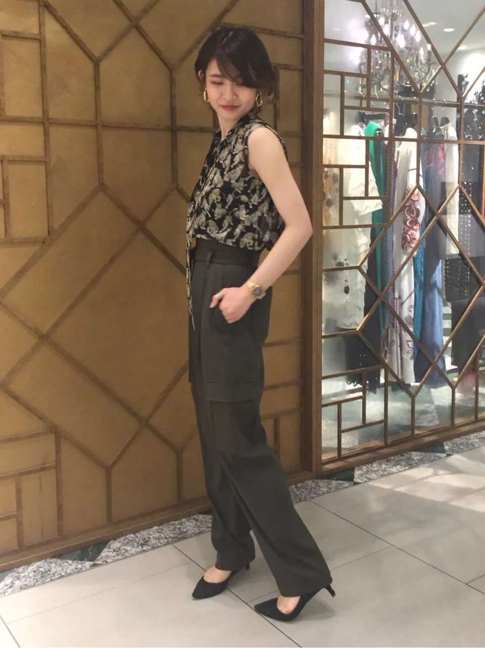 GRACE CONTINENTAL The Banquet HOSHINO コーディネート画像