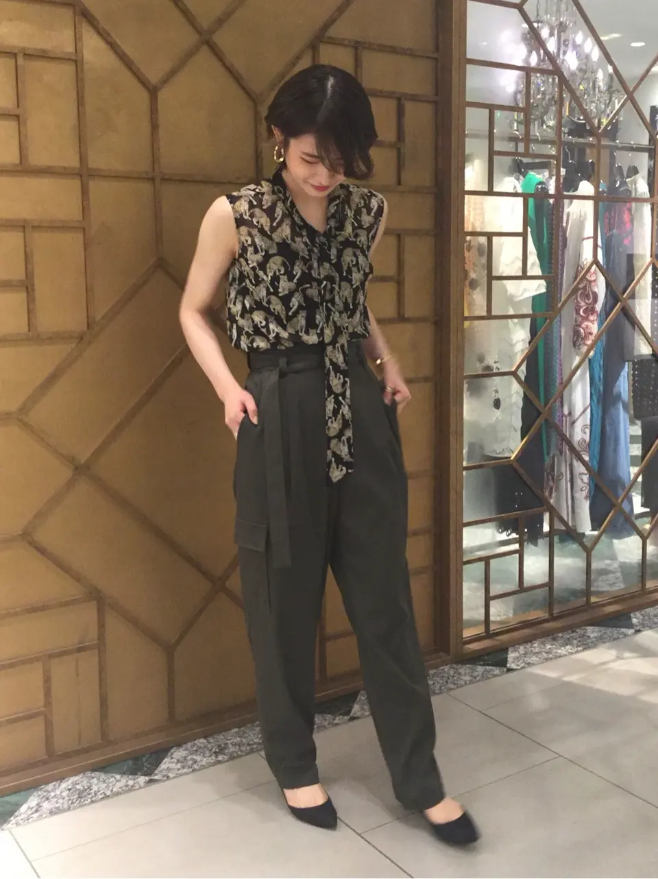 GRACE CONTINENTAL The Banquet HOSHINO コーディネート画像