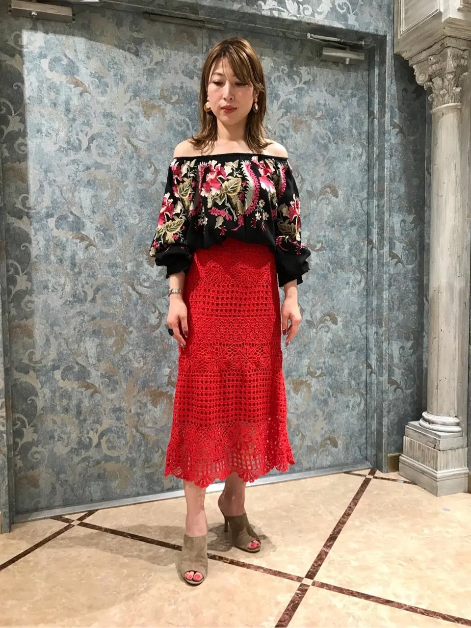 GRACE CONTINENTAL The Banquet 泉　智子 コーディネート画像