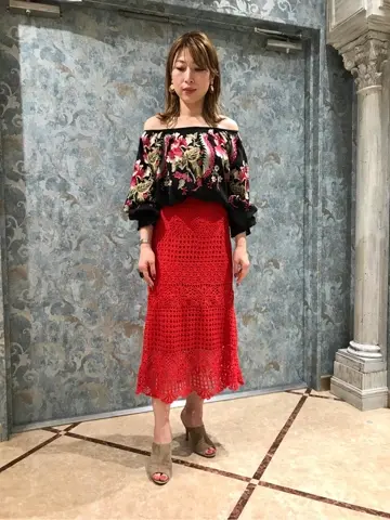 GRACE CONTINENTAL The Banquet 泉　智子 コーディネート画像