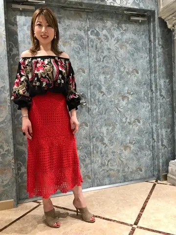 GRACE CONTINENTAL The Banquet 泉　智子 コーディネート画像