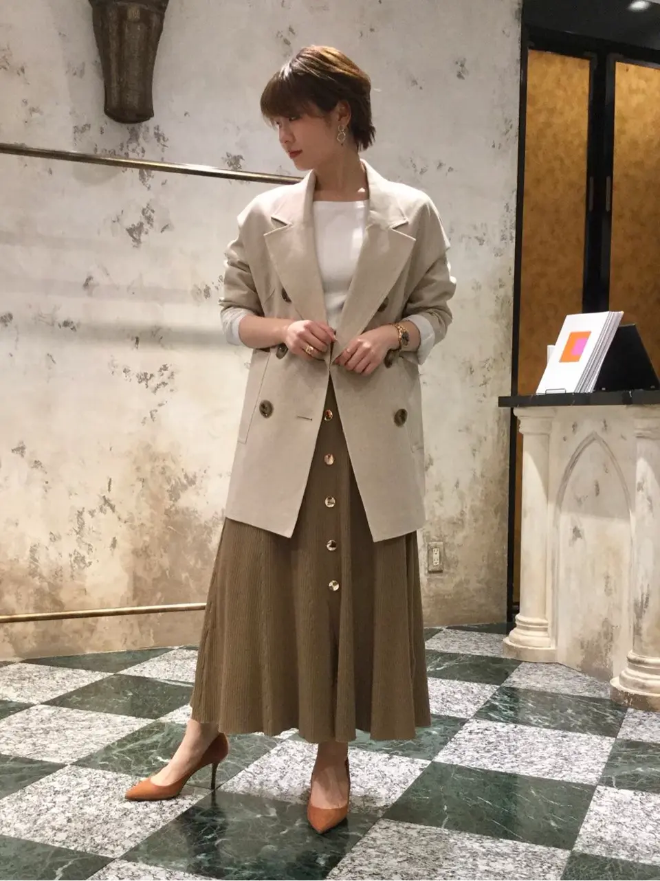 GRACE CONTINENTAL The Banquet HOSHINO コーディネート画像