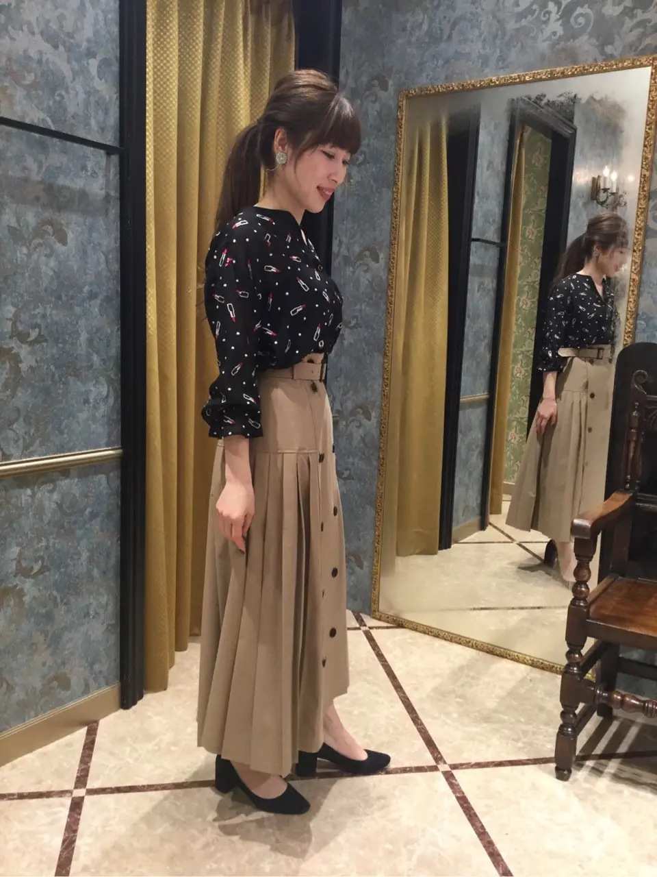 GRACE CONTINENTAL The Banquet 泉　智子 コーディネート画像