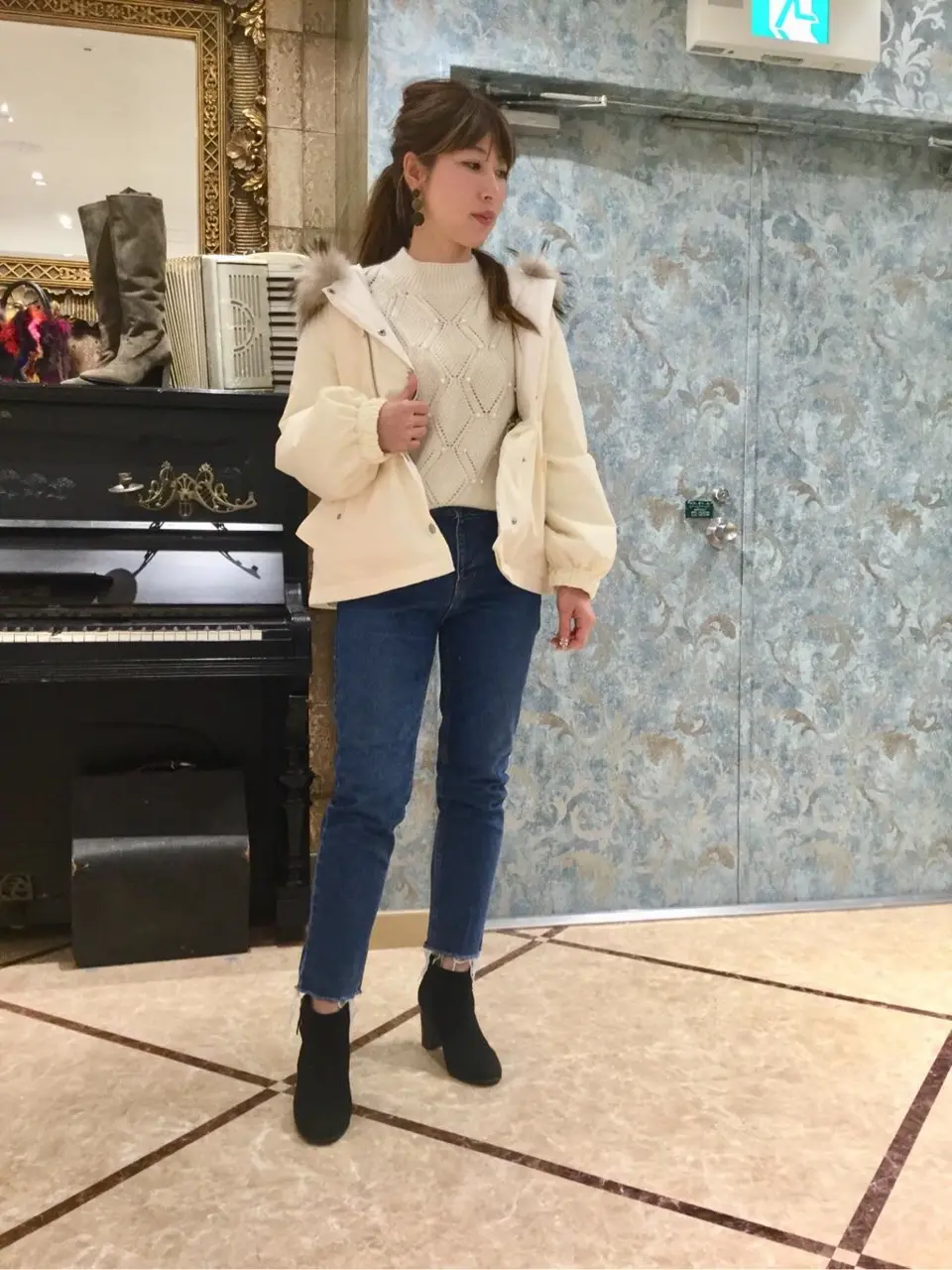 GRACE CONTINENTAL The Banquet 泉　智子 コーディネート画像