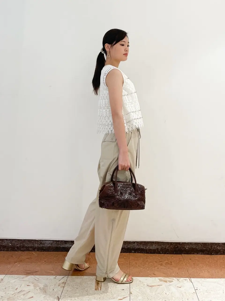 GRACE CONTINENTAL The Banquet nao コーディネート画像