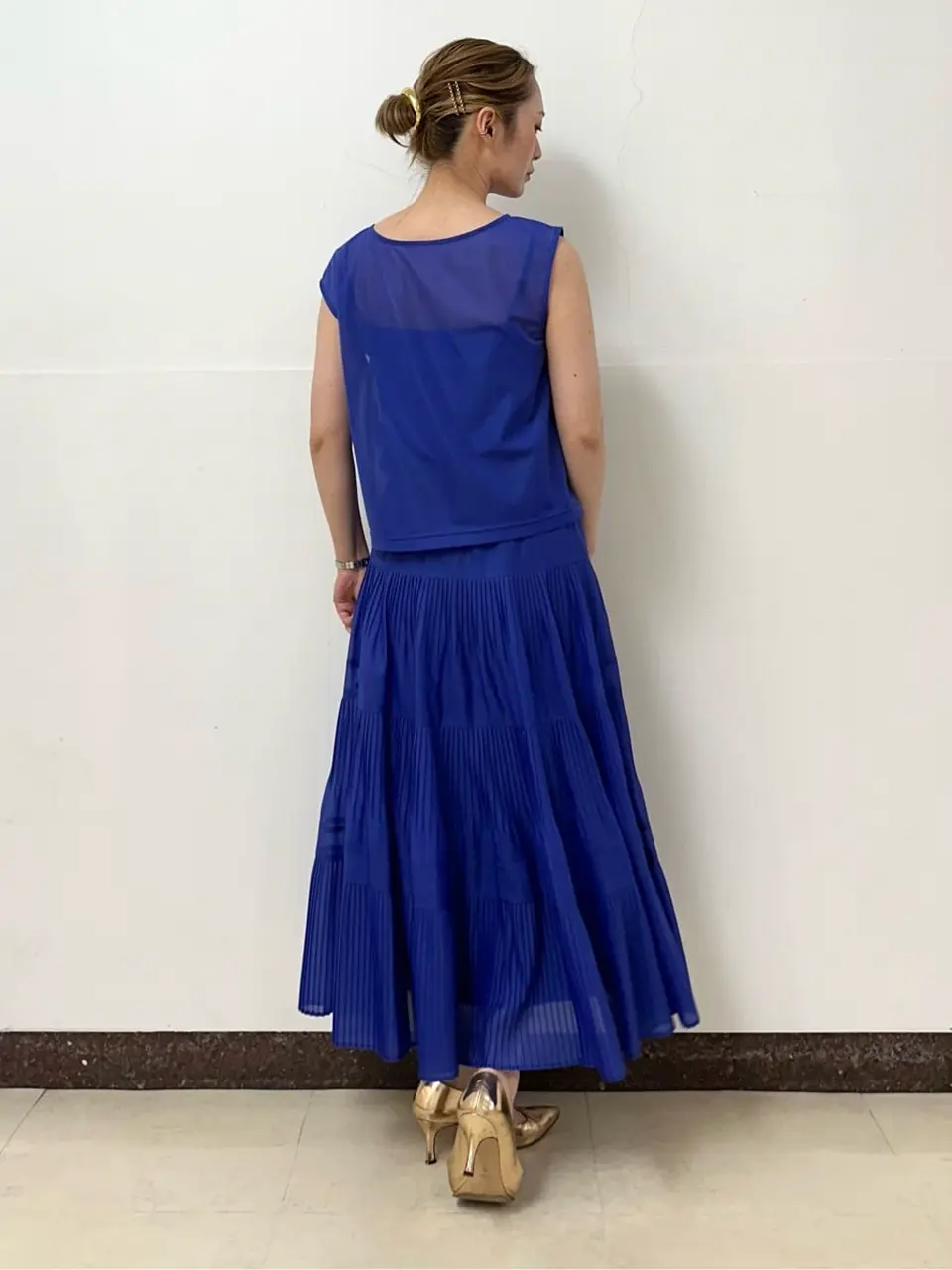 GRACE CONTINENTAL The Banquet Kogane. コーディネート画像