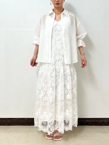 GRACE CONTINENTAL The Banquet Kogane. コーディネート画像