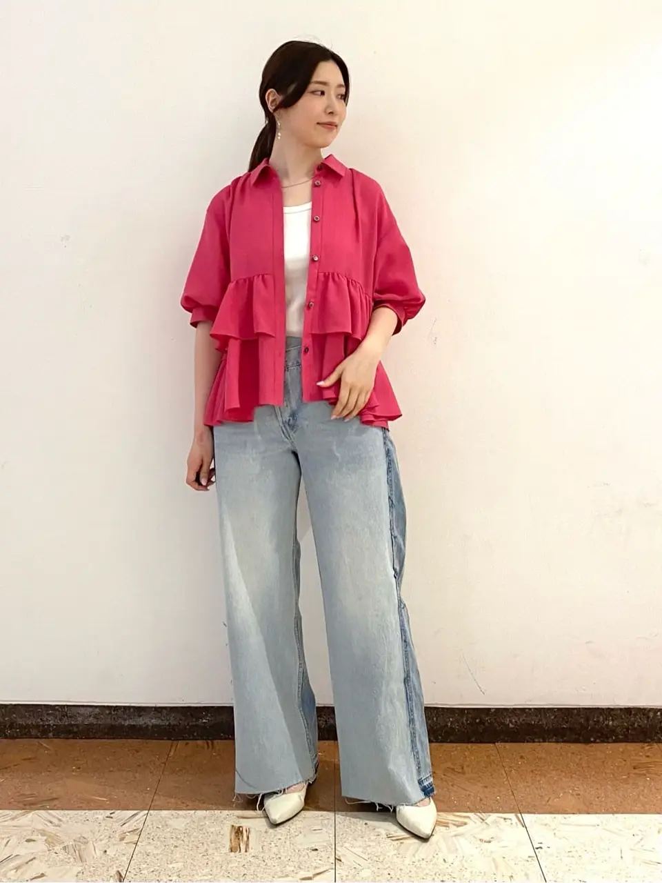 GRACE CONTINENTAL The Banquet mikiho コーディネート画像