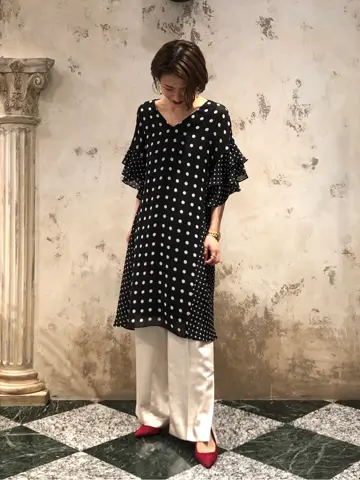 GRACE CONTINENTAL The Banquet HOSHINO コーディネート画像