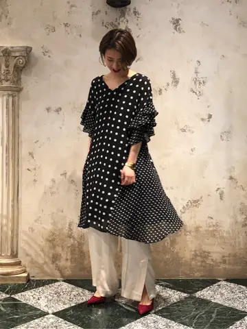 GRACE CONTINENTAL The Banquet HOSHINO コーディネート画像