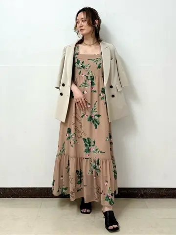 GRACE CONTINENTAL The Banquet Kogane. コーディネート画像