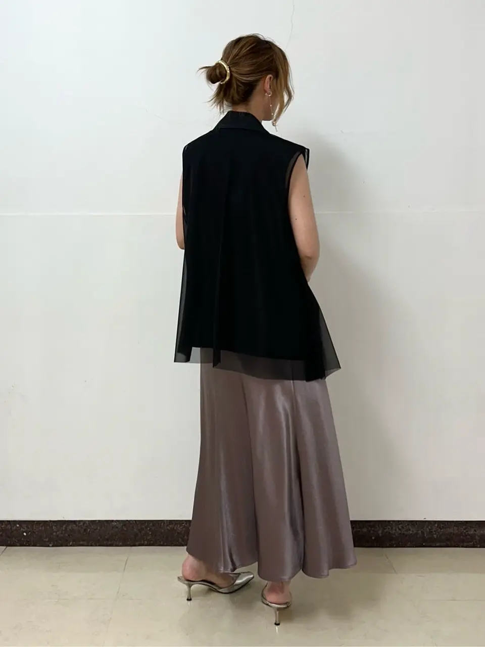 GRACE CONTINENTAL The Banquet Kogane. コーディネート画像