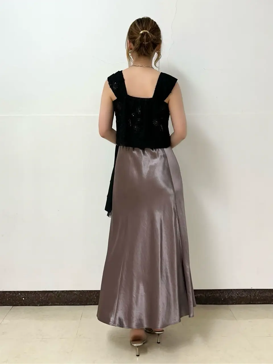 GRACE CONTINENTAL The Banquet Kogane. コーディネート画像