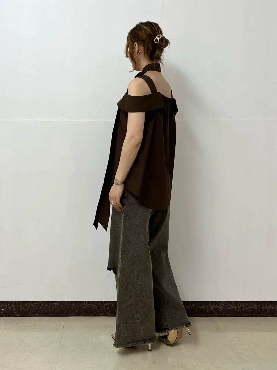 GRACE CONTINENTAL The Banquet Kogane. コーディネート画像