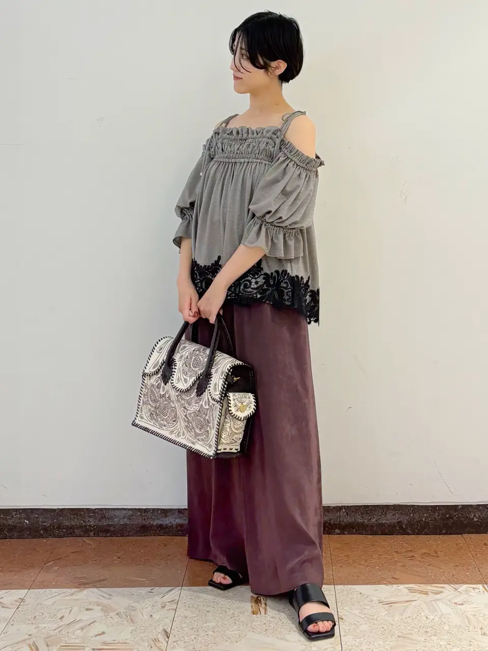 GRACE CONTINENTAL The Banquet A.FUKUDA コーディネート画像