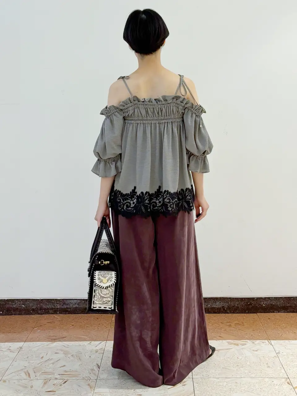 GRACE CONTINENTAL The Banquet A.FUKUDA コーディネート画像