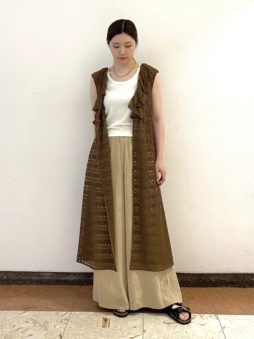 GRACE CONTINENTAL The Banquet mikiho コーディネート画像