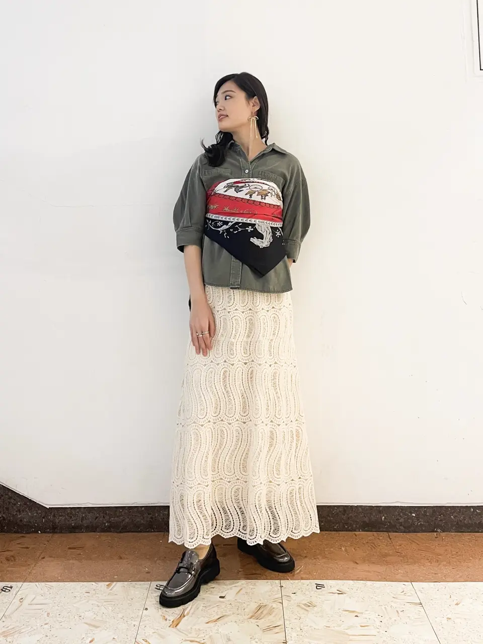 GRACE CONTINENTAL The Banquet nao コーディネート画像