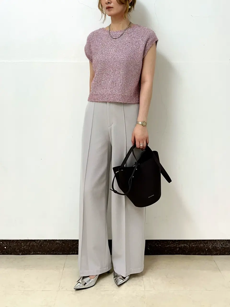 GRACE CONTINENTAL The Banquet Kogane. コーディネート画像