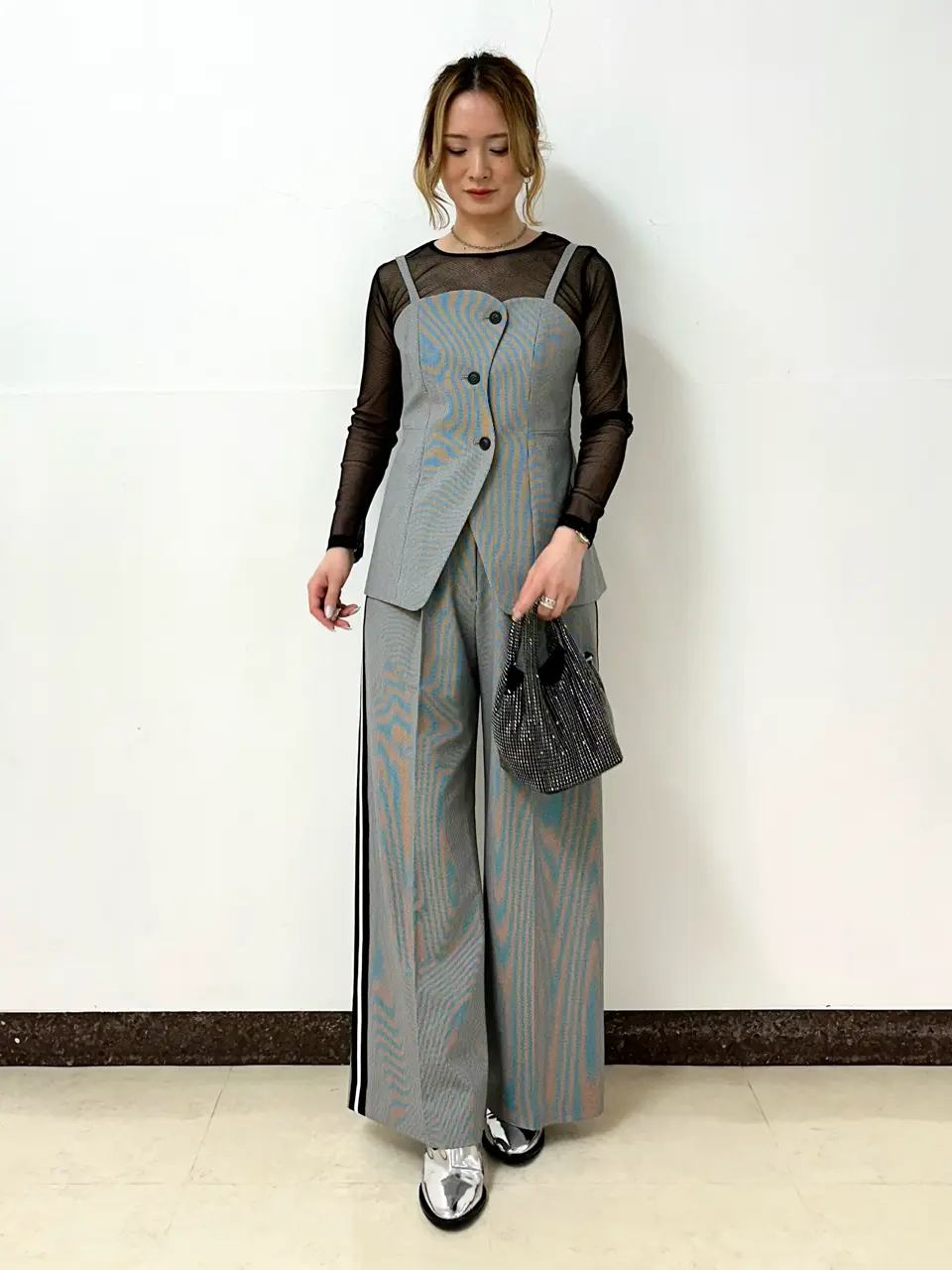 GRACE CONTINENTAL The Banquet Kogane. コーディネート画像