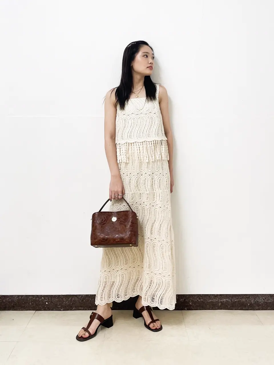 GRACE CONTINENTAL The Banquet nao コーディネート画像