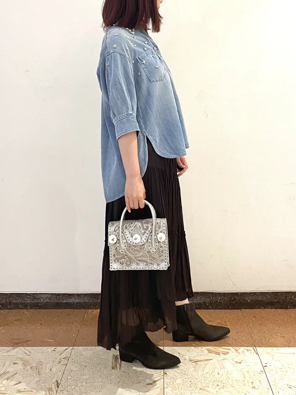 GRACE CONTINENTAL The Banquet mikiho コーディネート画像