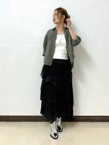 GRACE CONTINENTAL The Banquet Kogane. コーディネート画像