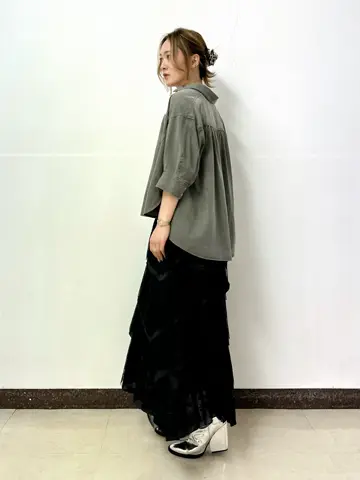 GRACE CONTINENTAL The Banquet Kogane. コーディネート画像