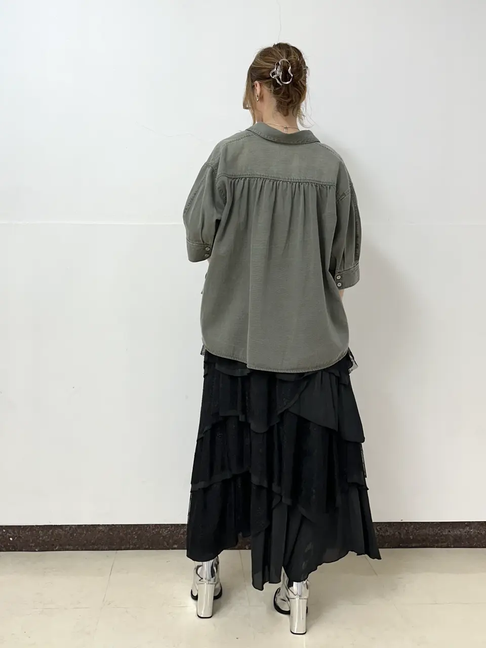 GRACE CONTINENTAL The Banquet Kogane. コーディネート画像