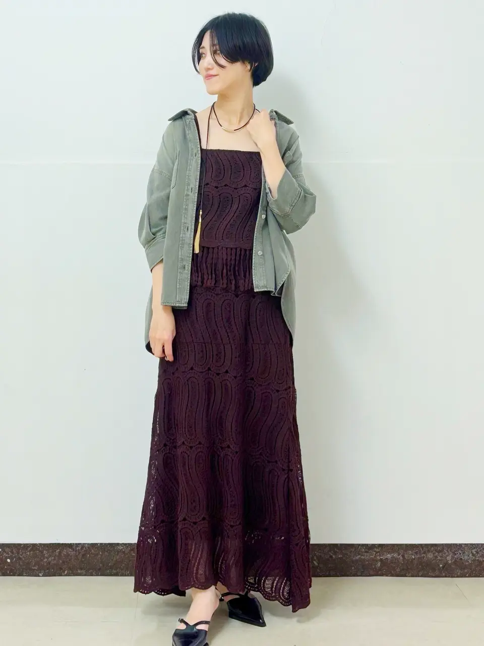 GRACE CONTINENTAL The Banquet A.FUKUDA コーディネート画像