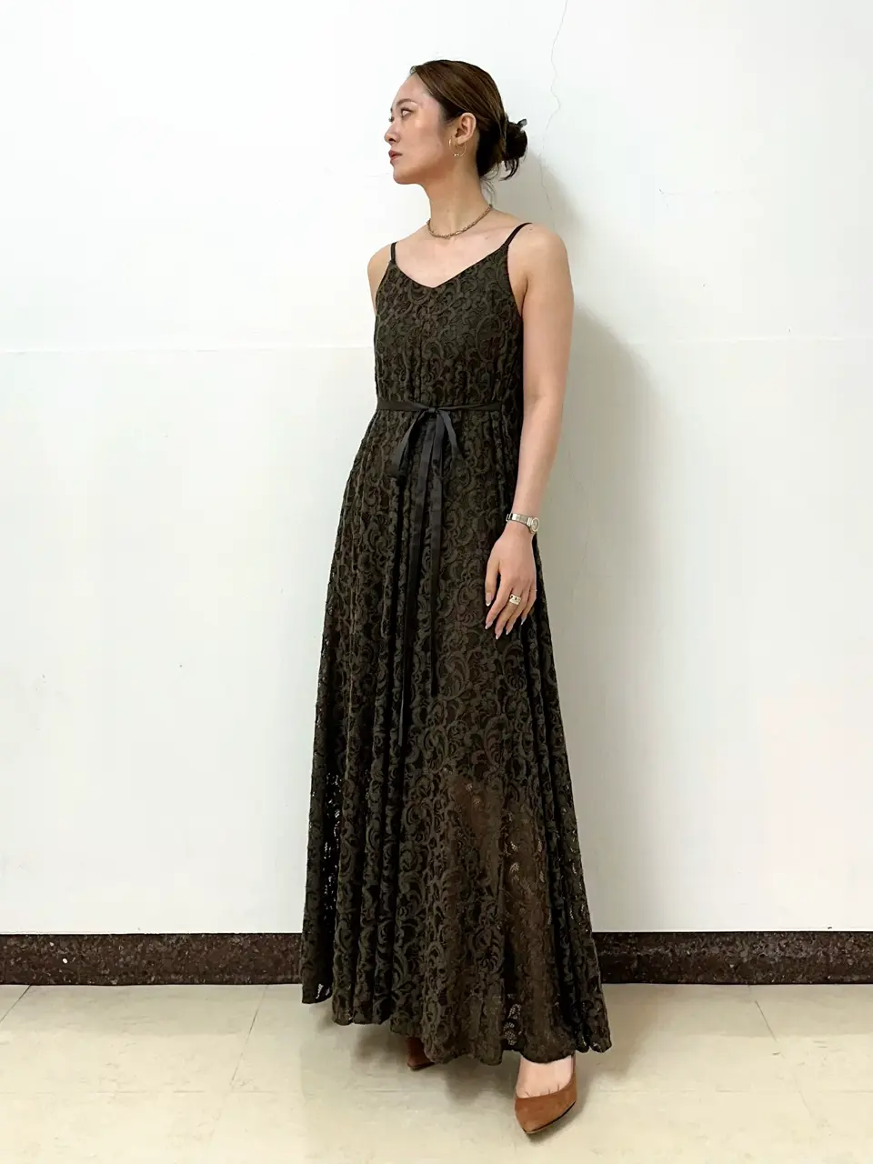 GRACE CONTINENTAL The Banquet Kogane. コーディネート画像