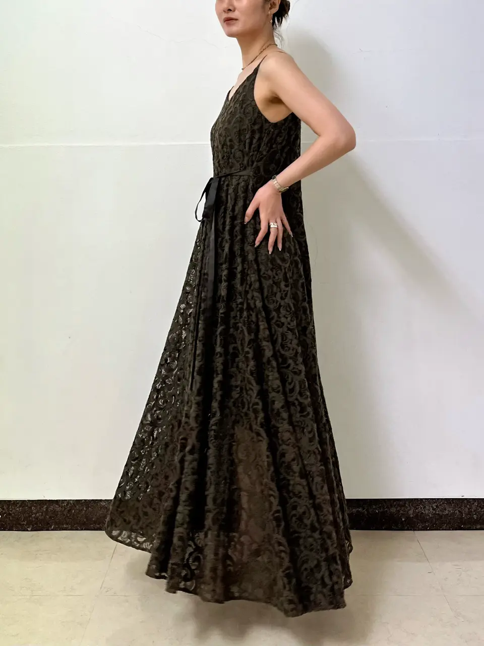 GRACE CONTINENTAL The Banquet Kogane. コーディネート画像