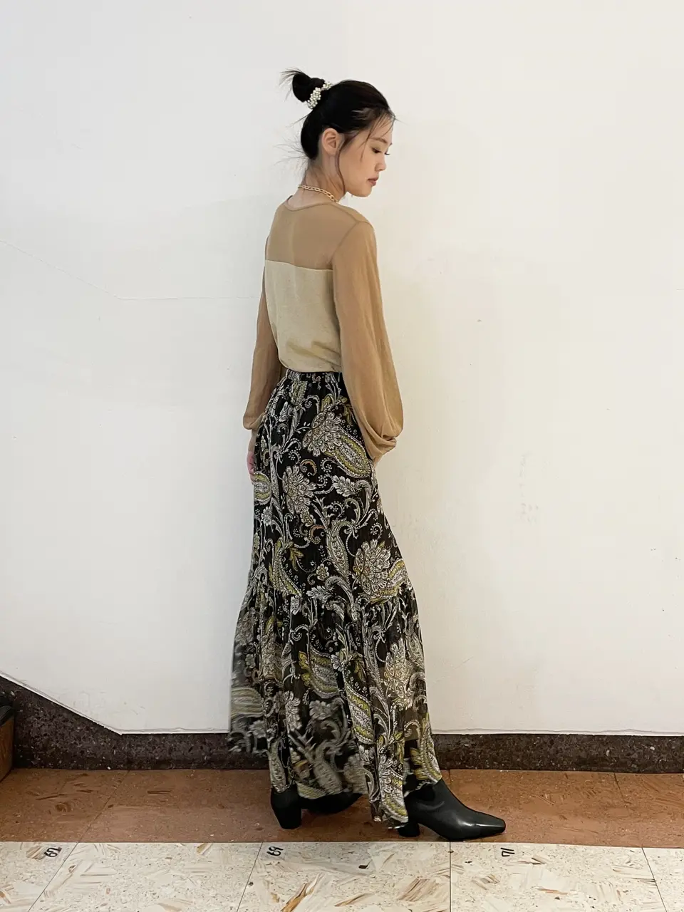 GRACE CONTINENTAL The Banquet nao コーディネート画像