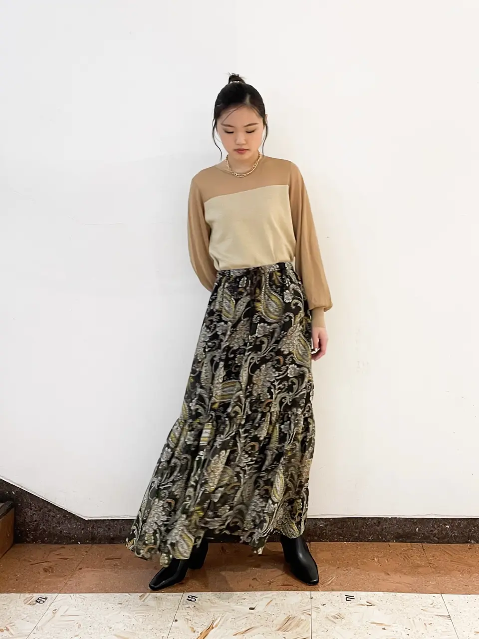 GRACE CONTINENTAL The Banquet nao コーディネート画像