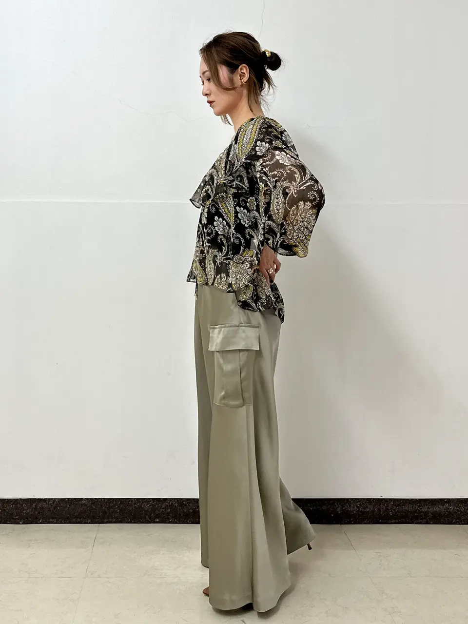 GRACE CONTINENTAL The Banquet Kogane. コーディネート画像