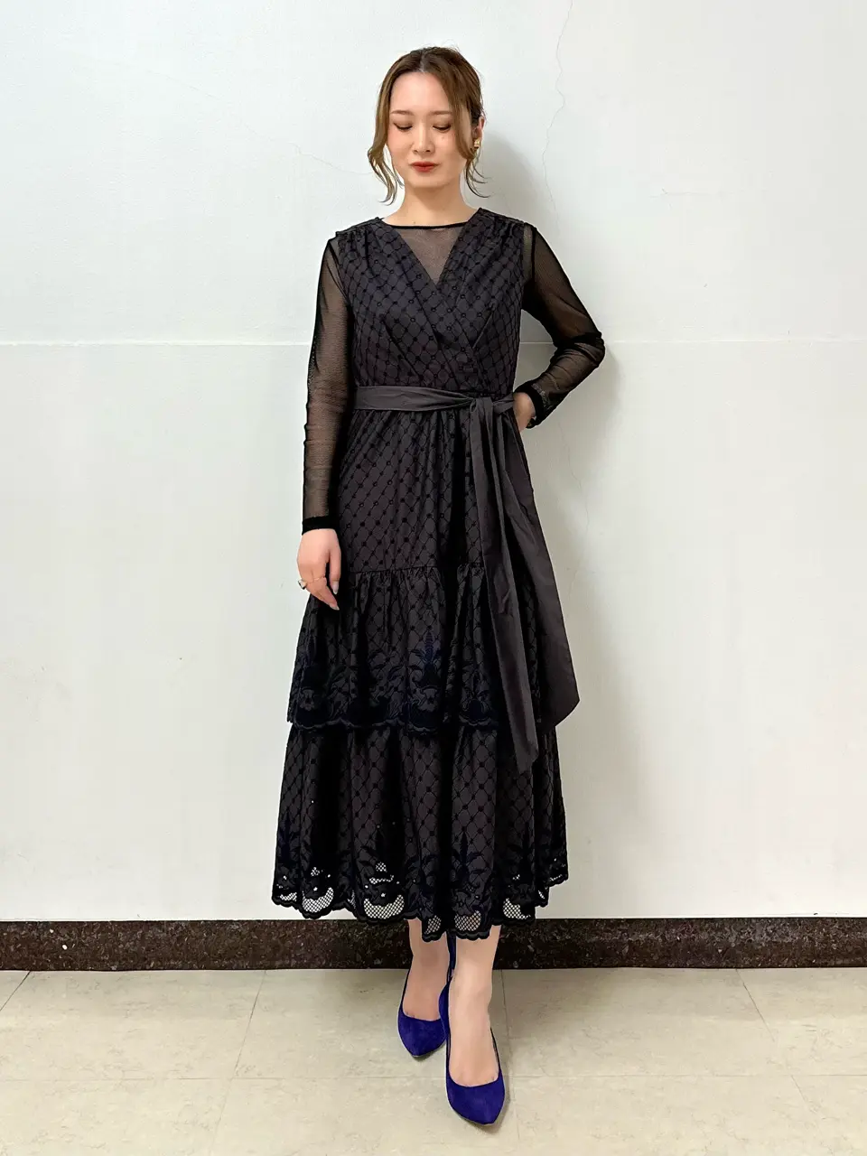 GRACE CONTINENTAL The Banquet Kogane. コーディネート画像