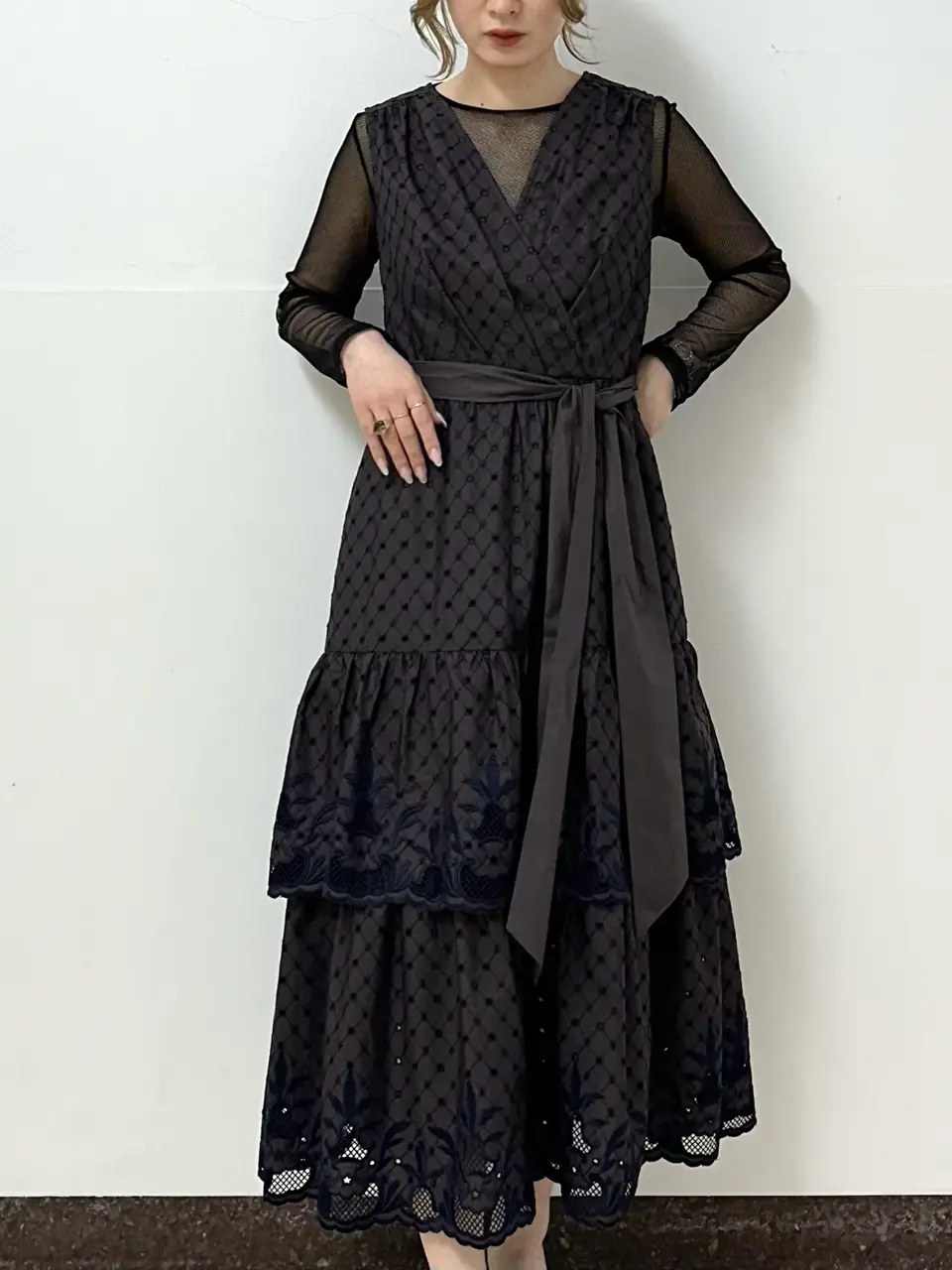 GRACE CONTINENTAL The Banquet Kogane. コーディネート画像